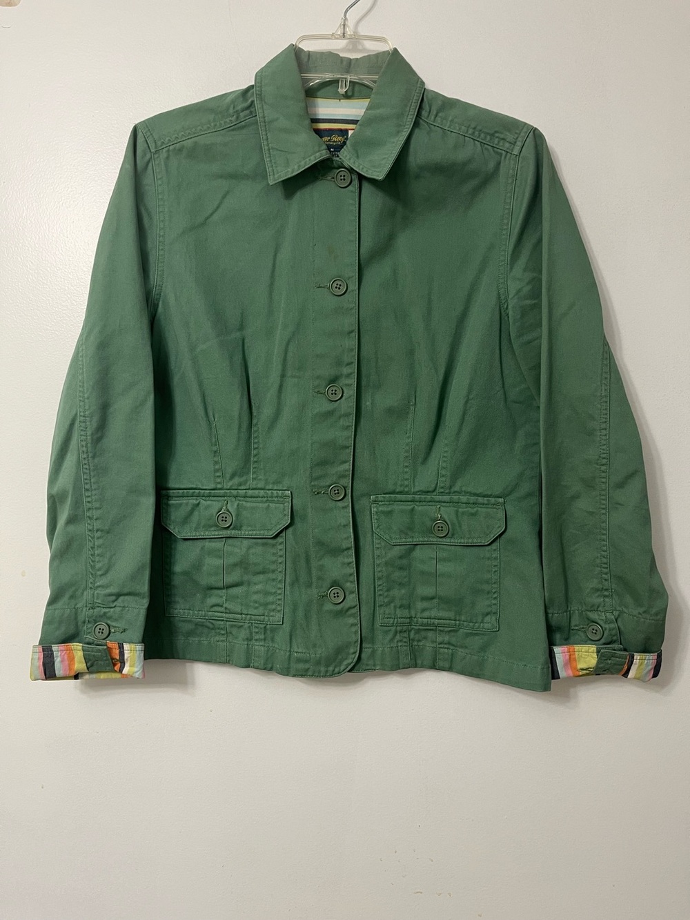 Green Denim Jacket